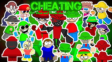 Fnf vs Dave and Bambi | Cheating but Dave and Bambi characters sings it #vsdaveandbambi #expunged