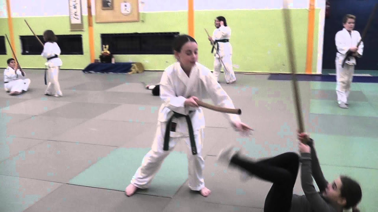 kids aikido bokken training 1 YouTube