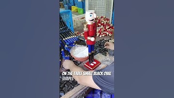 How Chinese people make nutcrackers