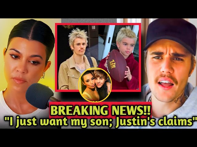 The Paternity Puzzle Unveiled: Justin Bieber Steps Forward in Claiming  Kourtney Kardashian's Son".. - YouTube