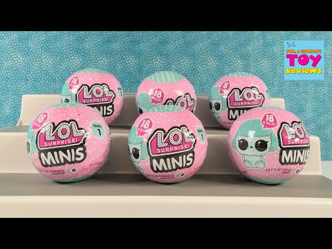 LOL Surprise Minis Series 1 Tiny Animal Pet Friends Blind Bag Opening | PSToyReviews