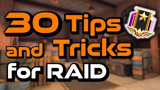 30 TIPS and TRICKS for RAID | Critical Ops