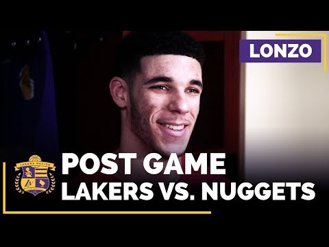 Lonzo Ball After Second Triple-Double, 16 Rebounds