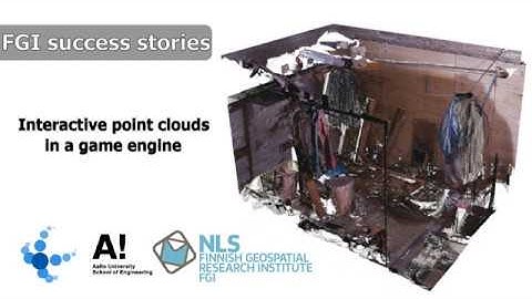FGI success stories - Interactive point clouds in a game engine