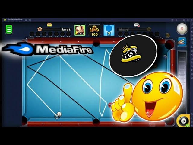 Saiu!! o melhor hack de mira infinita e mira de tabela para 8 ball pool  5.14.0 