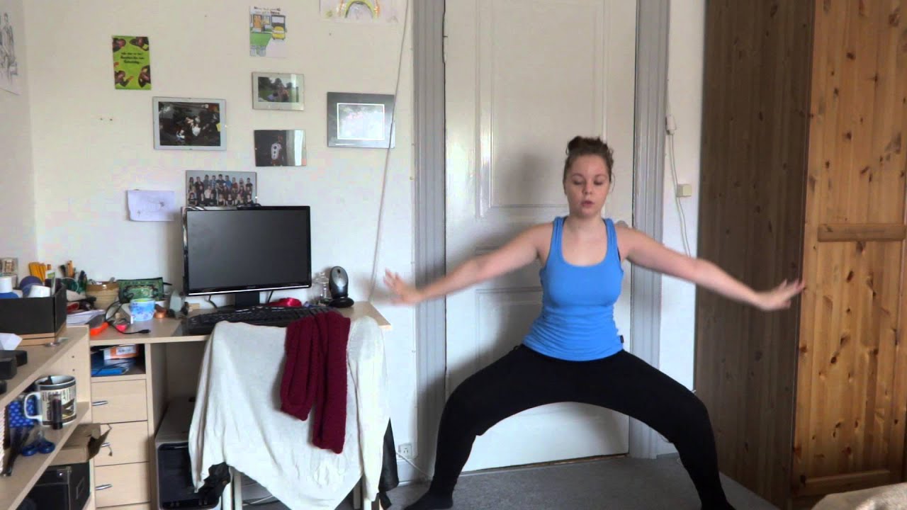 Fitness video - stretching