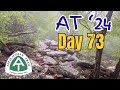 These are the pennsylvania rocks  appalachian trail 2024 thruhike day 73