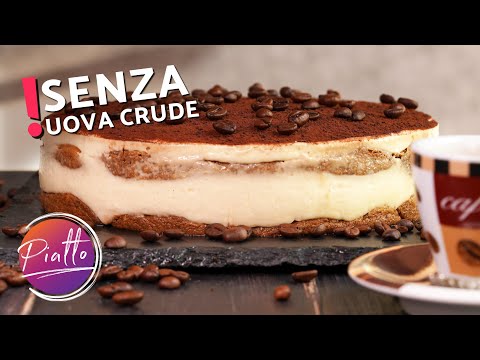 Tiramisù Senza Uova Crude | Torta TIRAMISÙ Golosa