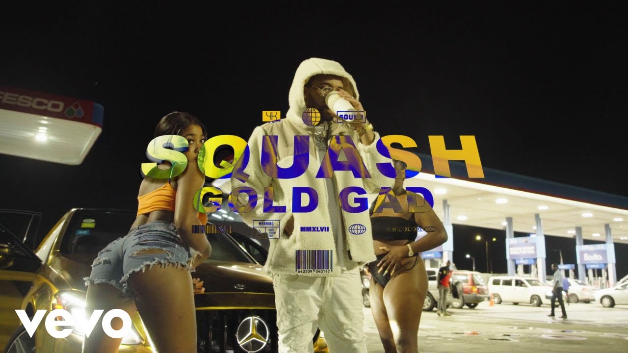 Squash, Gold Gad - 24k GOLD (Official Music Video)