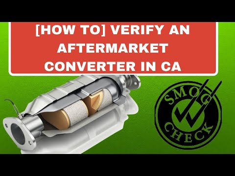 Video: Dapatkah saya menggunakan catalytic converter non California?