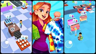 Tie And Dye Workshop Mobile Game | Gameplay Android & Apk screenshot 1