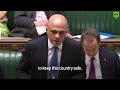 Sajid Javid responds to Diane Abbott's question about Shamima Begum