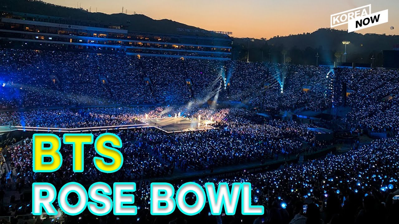 Bts Kicks Off World Tour In Rose Bowl, California - Youtube