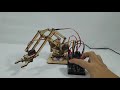 Arduino diy mearm 4dof wooden robotics robot arm kit  sg90  mg90s servo motor
