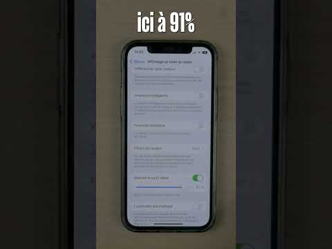 Vidéo: Comment réduire le point blanc sur iphone 11 ?