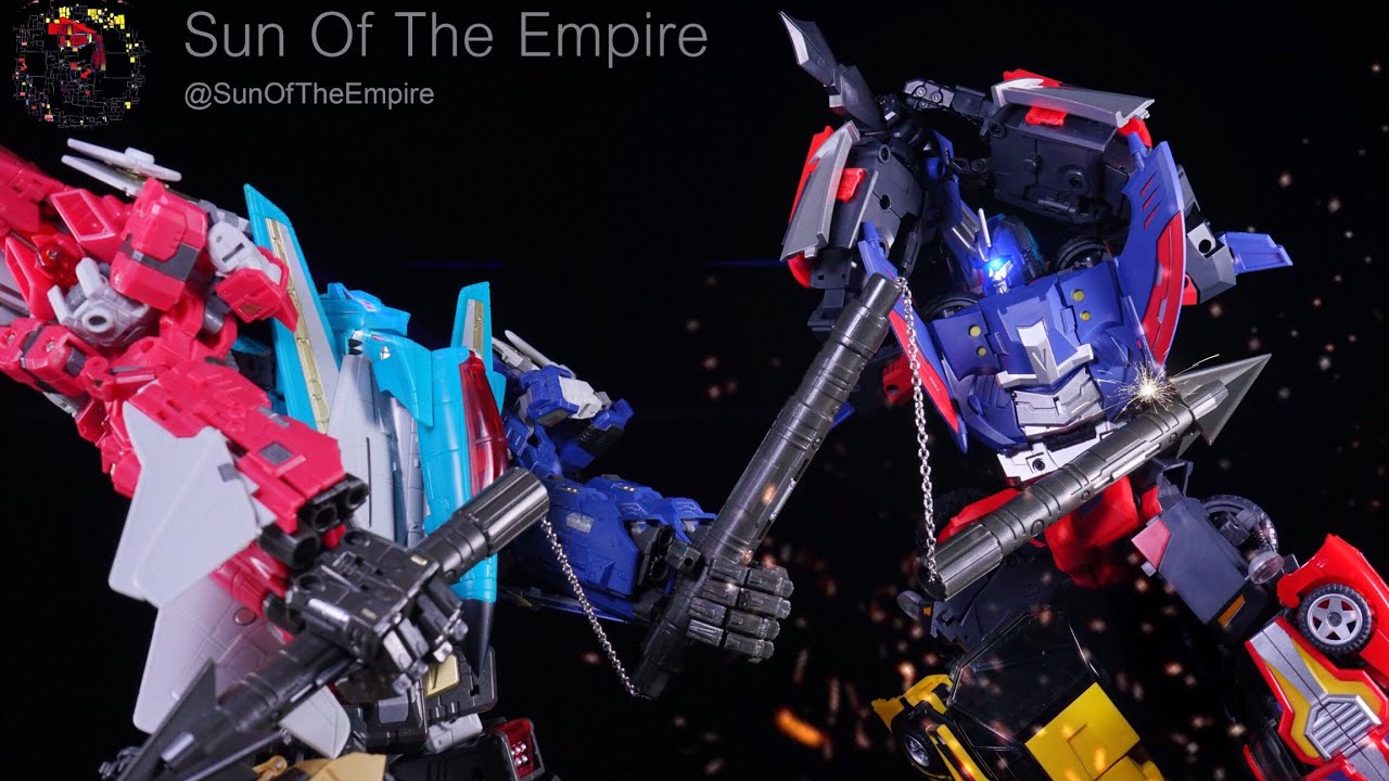 TFC Toys TF-03 Trinity Force 路上王Road Caesar - Combiner mode Part3 -  Q.Review29: