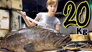 20キロ超え！巨大すぎるこの高級魚は…？？