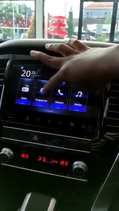 Fitur Canggih dan Lengkap Head Unit Mitsubishi Pajero Sport Facelift #shorts