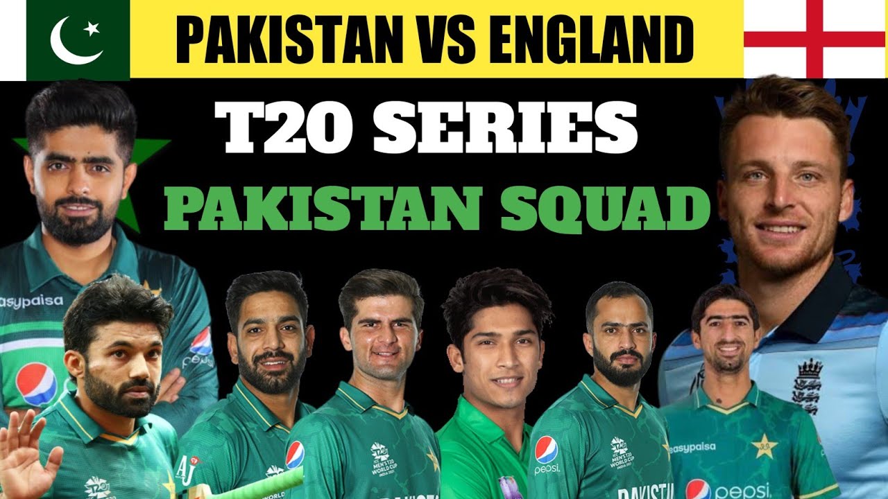pakistan tour of england squad