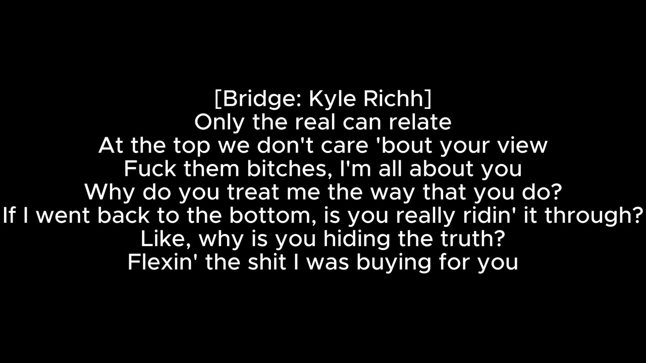 Strangers (NEW LYRICS) - KYLE RICHH & JENN CARTER 