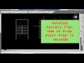 AutoCad Secrets Tips | How to Draw Stair Plan in Seconds | #autocad #tutorial #yqarch