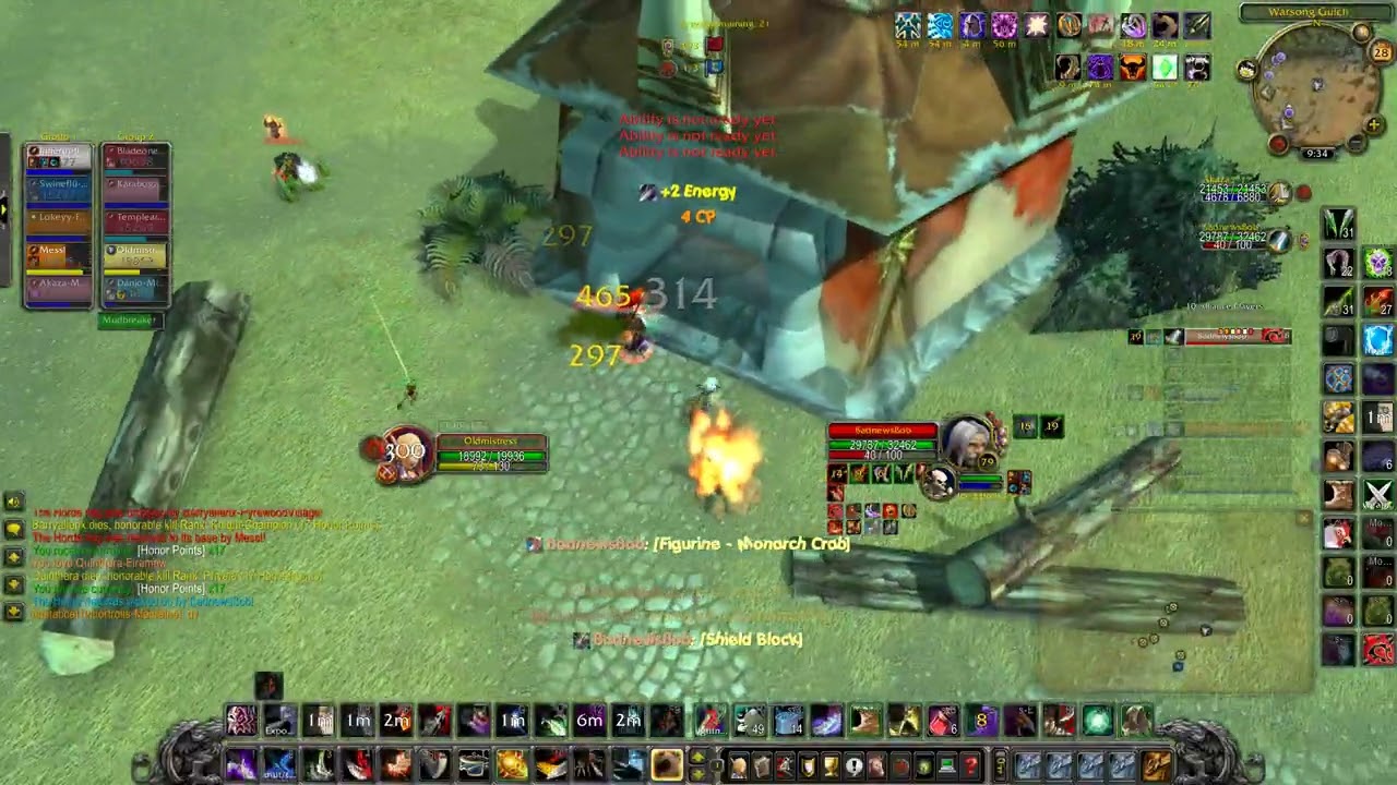 Coord takedown of Barry and Quin ally beserk