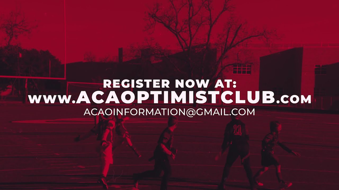 Register Now!  ACA Optimist Club Football & Cheer