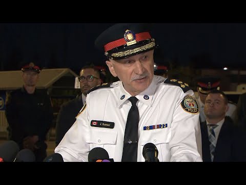 Toronto police chief identifies officer fatally shot in Mississauga