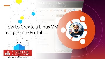 #Azure How to Create Linux VM using Azure Portal | VikranthS
