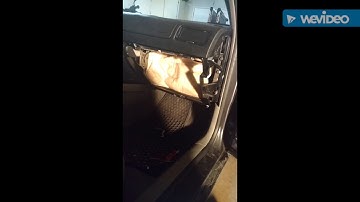 How To: Take Glovebox out of VW Jetta