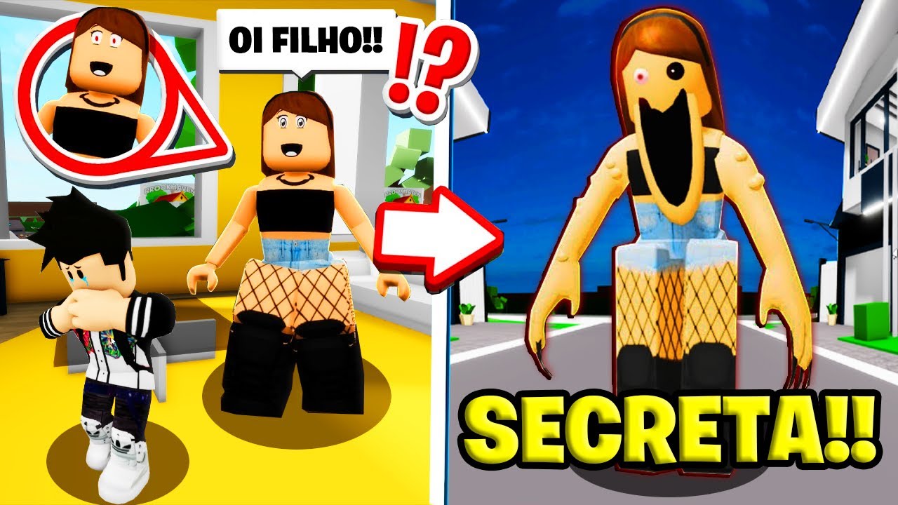 Roblox - TRANSFORMEI MINHA MÃE COM UM NOVO AVATAR (Brookhaven)