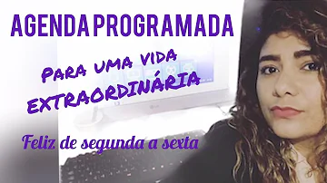 O que é agenda programada?