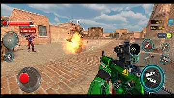 Robot Fps Shooting Games Gameplay Part 3 | Fps Shooting Strike Android Gameplay