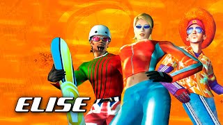 Ssx Tricky - Extras - Characters - Elise Riggs - Voice By Lucy Liu