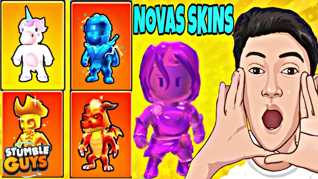 Khortex Ganhou a Nova Skin Lendária do Block Dash 😱 #fyp #stumbleguys