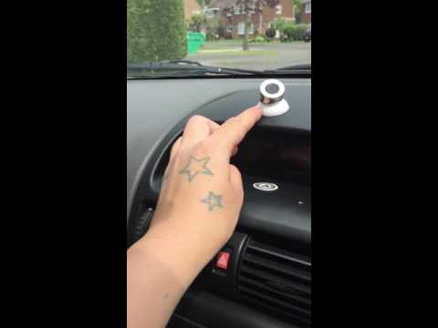 Magnetic rotary phone holder instruction video