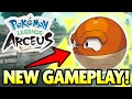 NEW GAMEPLAY and POKEMON CONFIRMED! HISUIAN VOLTORB in Pokemon Legends Arceus!