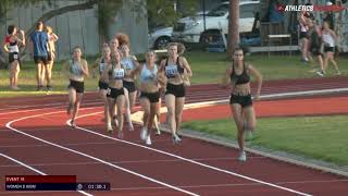 VMC 09.02.2021: Women 800m D race