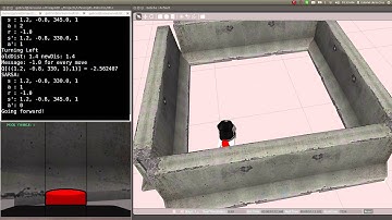 SARSA Reinforcement Learning Simulation in Gazebo using Turtlebot