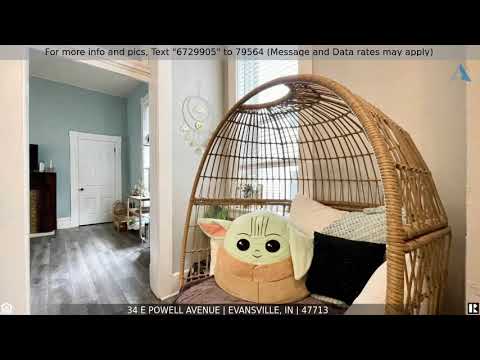 34 E Powell Avenue, Evansville, IN home video tour