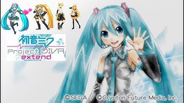 Hatsune Miku - Project Diva Extend (Japan) GamePlay