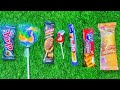 ASMR Unboxing Candy | Lollipop, Gummy &amp; Chocolate Sounds