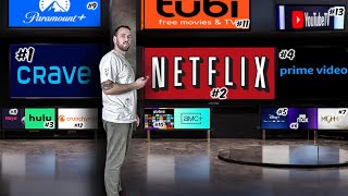 Ranking the top streaming services of 2024 - #1 will surprise you