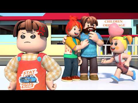 ROBLOX Brookhaven 🏡RP: Adopted Gold Little Sister | ROBLOX Animation | Roblox Luke