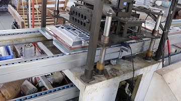 Square Diffuser Automatic Assembly Line #ceiling diffuser #one piece diffuser VDAM-03