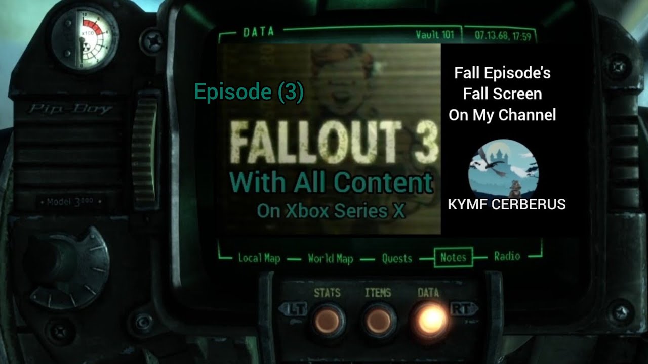 Fallout 3 Fall Episode 3 (Vault 101) On XboxSeriesX 