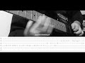 glimpse of us - joji (guitar tabs on screen)