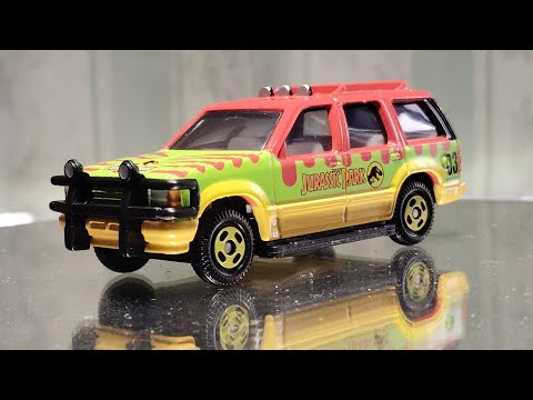 ついに入手！USJ限定のトミカ ジュラシックパークツアーカー - YouTube