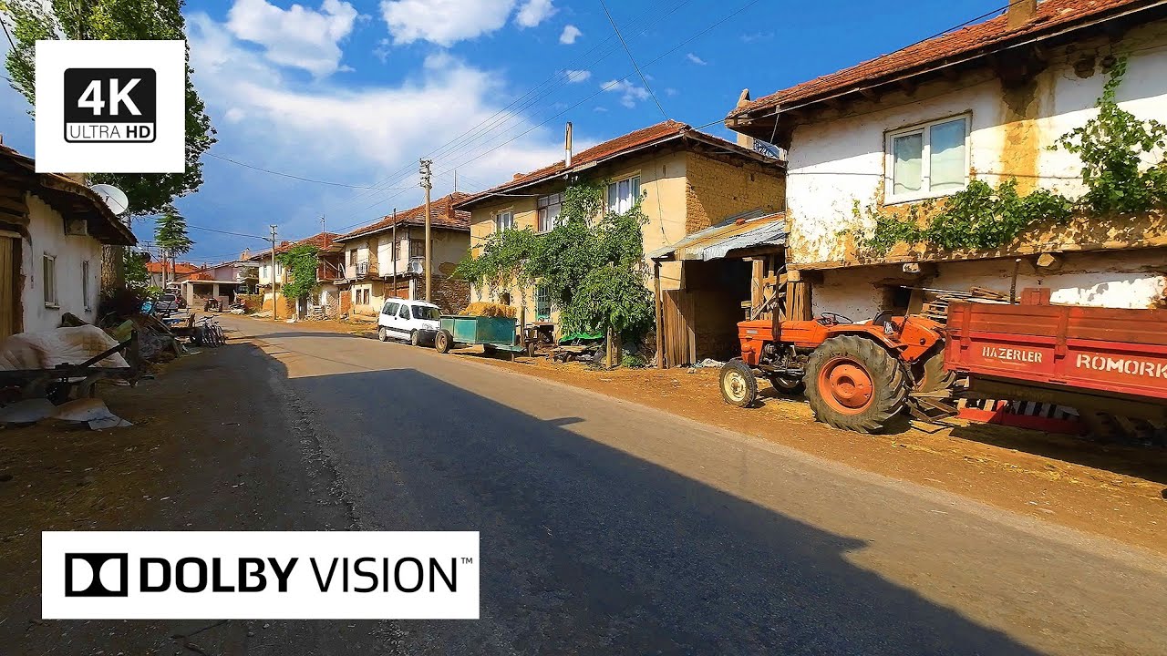 UŞAK Banaz'da bir eve konuk olduk.4K UHD.