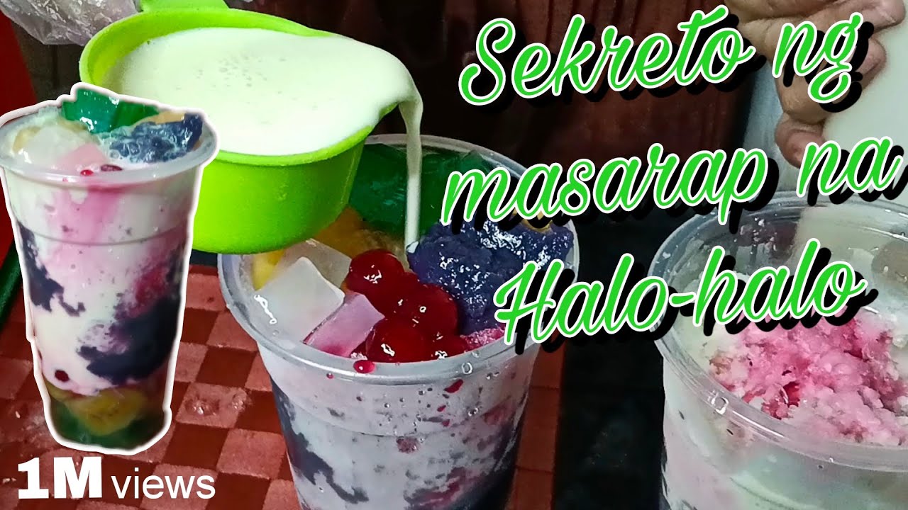 Sikreto paano mag luto ng masarap na sangkap ng halo-halo | Cocobolo Vlogger